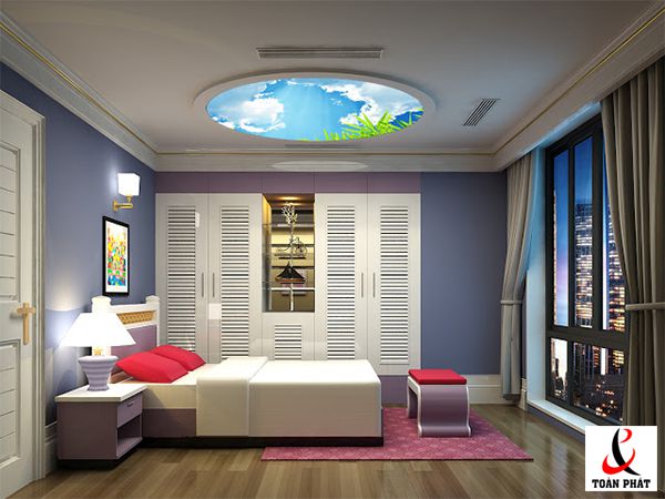 Không gian của mẹ và bé sẽ tràn ngập ánh sáng, hình ảnh ngộ nghĩnh sẽ giúp tinh thần của mẹ trở lên tốt hơn