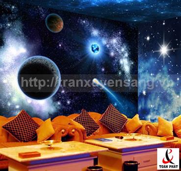 Mẫu trần xuyên sáng quán karoke số 1