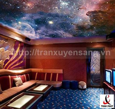 Mẫu trần xuyên sáng quán karoke số 2