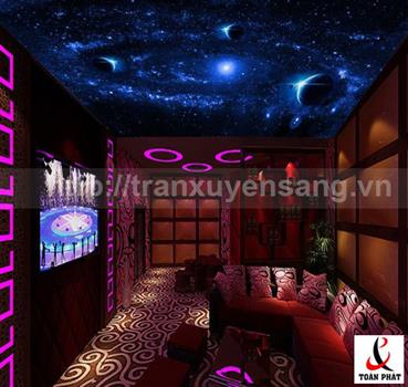 Mẫu trần xuyên sáng quán karoke số 4