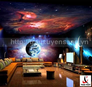Mẫu trần xuyên sáng quán karoke số 5