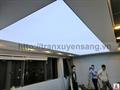 Thi công trần xuyên sáng tại phòng họp ViettinBank 126 Đội Cấn